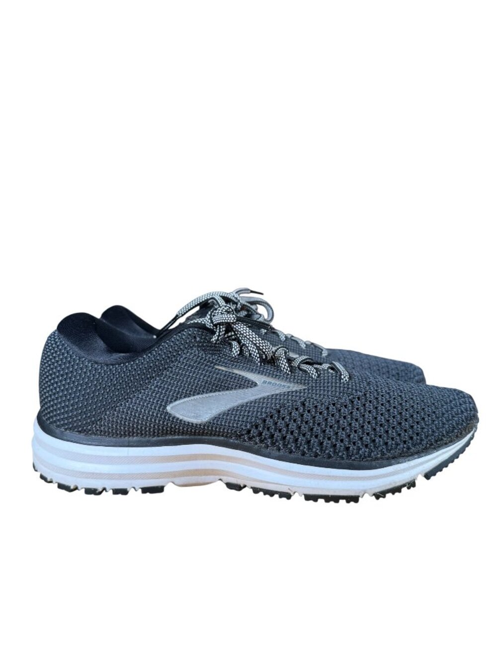 Brooks Revel 2 Running Shoes Women's Size 8 in Gray & White